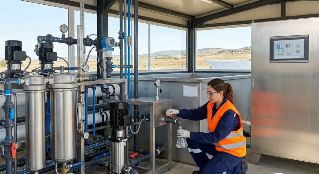 Tratamiento de agua industrial y control de Legionella